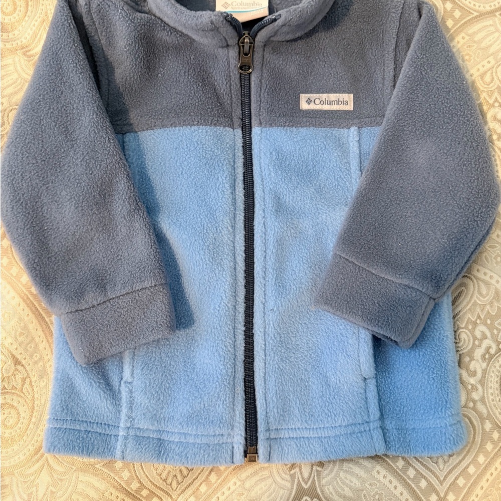 Columbia Navy and Charcoal Fleece Jacket